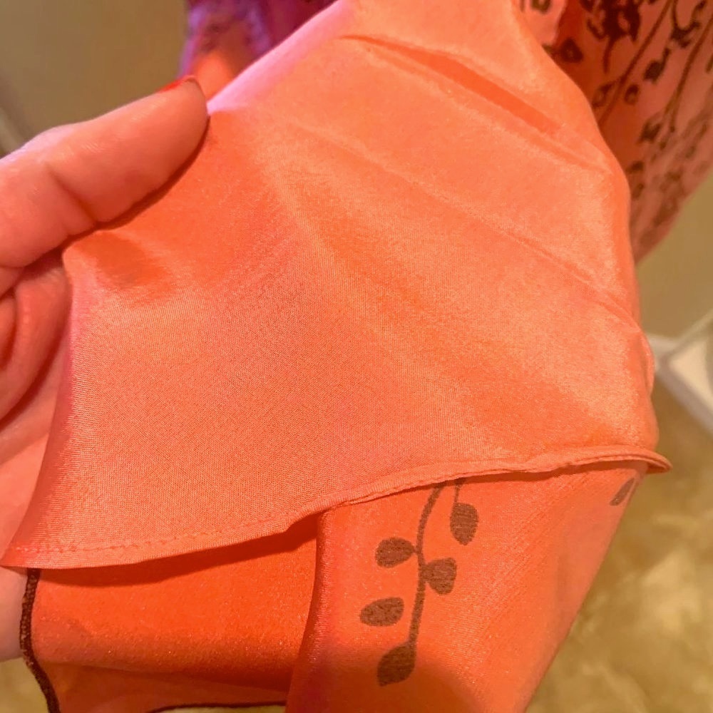 Max Studio 100% Silk Skirt View 6